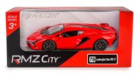 RMZ City 5' Lamborghini Sian (With Hologram) - kolor czerwony RMZ