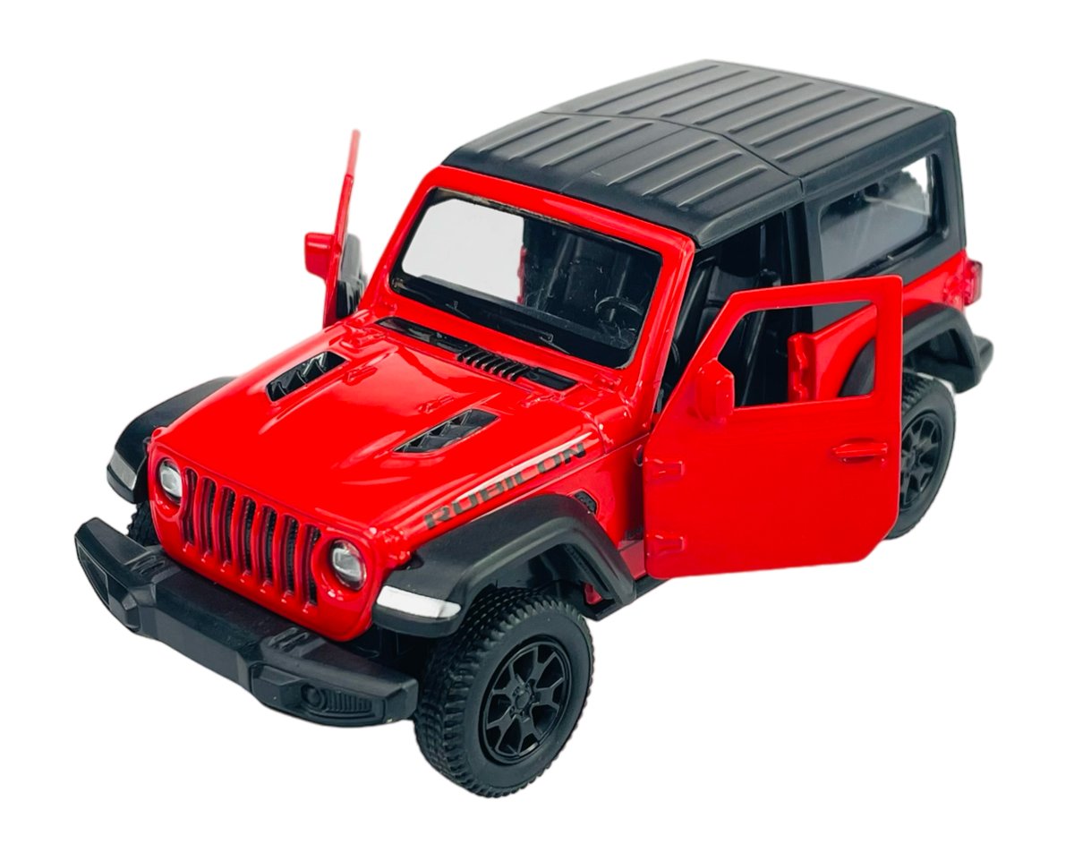 RMZ City Collection Series Jeep Wrangler Rubicon 2Dr (Red) Die-Cast Model
