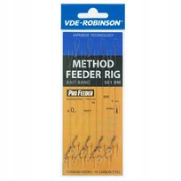 Robinson VDE-R 501BM gumka r.8 plecionka 0.10mm 10cm przypony Robinson