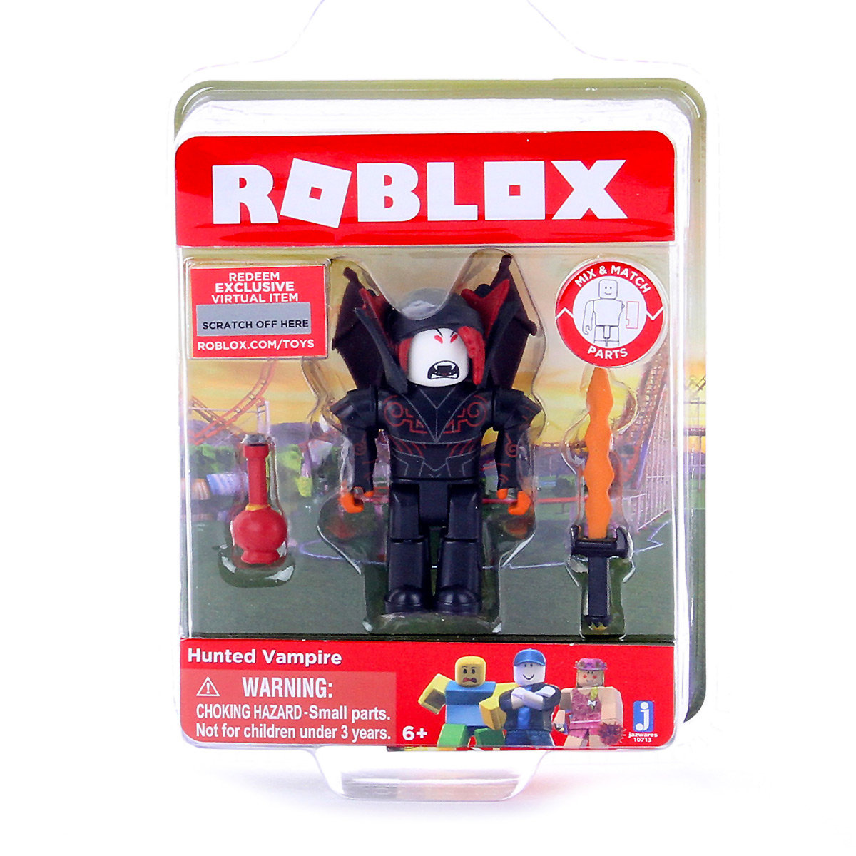 .com: Roblox Action Collection - Hunted Vampire Figure Pack [Includes  Exclusive Virtual Item] : Toys & Games