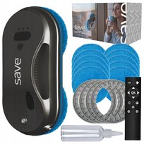 ROBOT DO OKIEN SZYB LUSTER MYJKA DO OKIEN Inteligentny Myjący Okna ZESTAW