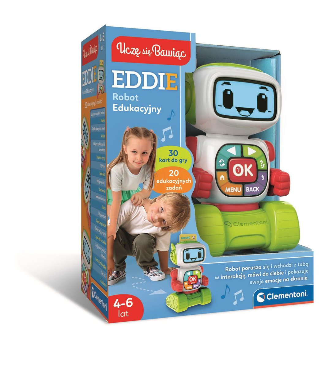 Clementoni Robot Edukacyjny Eddie 50411