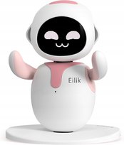 ROBOT INTERAKTYWNY EILIK RÓŻOWY DLA DZIECI DOTYKOWY Z EMOCJAMI I GRAMI Inna marka