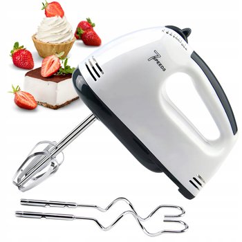 ROBOT KUCHENNY MIKSER RĘCZNY 7 PRĘDKOŚCI + 4 KOŃCÓWKI ZESTAW MOCNY 260W - NTN