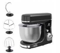 Robot kuchenny Planetarny SUPERLEX SM-6461 Mikser Czarny 1300W 5L SUPERLEX