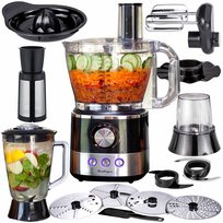 Robot kuchenny wielofunkcyjny 1600W malakser szatkownica wyciskarka blender