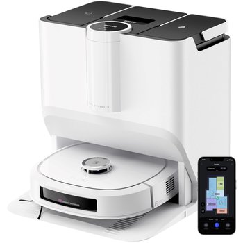 Robot Odkurzacz Eureka J20 Z Mapowaniem, Mopem Gąsienicowym, Wykrywaniem Przeszkód, Samooczyszczaniem, Sterowaniem Głosowym - 8000Pa, 3D, 45°C, 6000 Mah - Inny producent