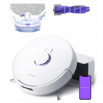 ROBOT ODKURZAJĄCY INTELIGENTNY ODKURZACZ ROBOT MOC SSĄCA 7800Pa TRI-LASER - rexe