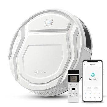 Robot Odkurzający Lefant Z Pilotem 2200Pa Wifi/Alexa/App - Cichy, Cienki, Programowalny, Idealny Do Sierści Zwierząt Domowych - Inny producent