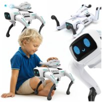 Robot Pies Ai Zabawka Edukacyjna 20 + Funkcji 3 Opcje Sterowania Strzelanie