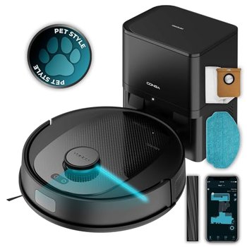 Robot Próżniowy I Myjka Do Mycia Naczyń Cecotec Conga 7690 Immortal Max Home - Nawigacja Laserowa, Samowowagrzewająca Podstawa, 500Pa, 25L, 220 Mins Autonomii - Inny producent