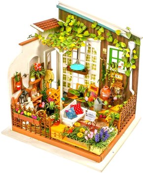 ROBOTIME Składany Drewniany Model LED - Ogród - Robotime