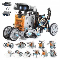 roboty edukacyjne 12w1 zestaw solarny 190 elementów do kreatywnej zabawy ZREE