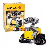 ROBOTYKA DLA POCZĄTKUJĄCYCH WALL-E KLOCKI PROGRAMOWALNY ZDALNIE ZESTAW 687
