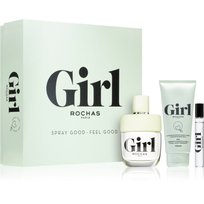 rochas girl woda toaletowa 100 ml   zestaw 