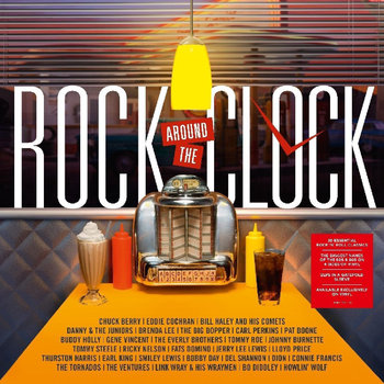 Rock Around The Clock (Limited Edition), płyta winylowa - Berry Chuck, Nelson Ricky, The Tornados, Francis Connie, The Ventures, Lewis Jerry Lee, Bill Haley & His Comets, Shannon Del, Domino Fats, Lee Brenda, Holly Buddy, The Everly Brothers