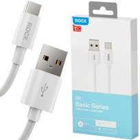 ROCK P8 Kabel USB-C do USB-A 2A 100cm Rock