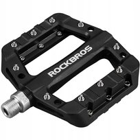ROCKBROS Pedały rowerowe platformowe WYTRZYMAŁE MTB ENDURO LEKKIE z PINAMI Rockbros
