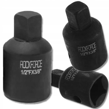 ROCKFORCE Adapter UDAROWY 1/2"(F)x3/8"(M) stal CR-Mo REDUKCJA - Rockforce