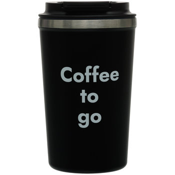 Rockle, Kubek Termiczny „Coffee to go” Czarny, 360 ml - Empik