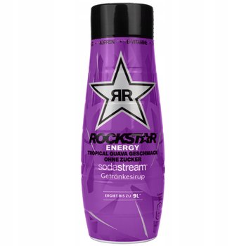 Rockstar Tropical Guava SODASTREAM Rockstar Zero - syrop energetyczny bez cukru 440ml z kofeiną i witaminami B