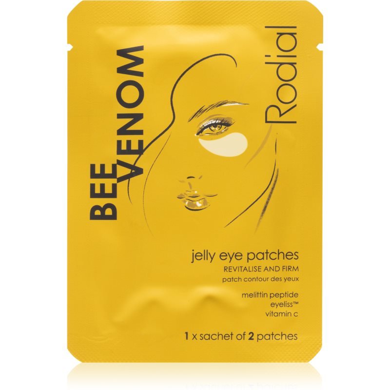 Rodial Bee Venom Jelly Eye Patches Płatki żelowe Pod Oczy Ujędrniające ...