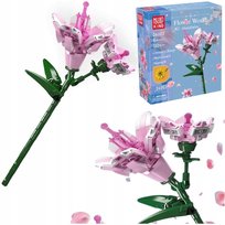 Rododendron Klocki Kwiaty Konstrukcyjne Sztuczne Do Wazonu Mould King 24002