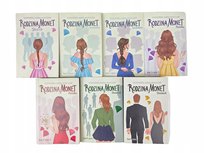 Rodzina Monet 1-4 Zestaw 7 Książek Marczak Weronika