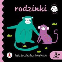 Rodzinki. Książeczka kontrastowa. Pierwsze książeczki Skrzat