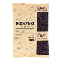 Rodzynki Sułtańskie 200G Świeże 100% Naturalne Brat