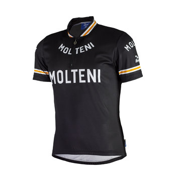 ROGELLI BIKE MOLTENI  001.216 - męska koszulka rowerowa, czarna - Rogelli