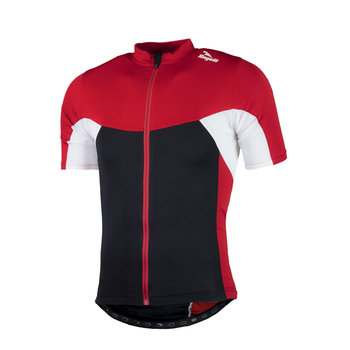ROGELLI BIKE RECCO 2.0 męska koszulka rowerowa, 001.136 - czarno-czerwono-biała - Rogelli