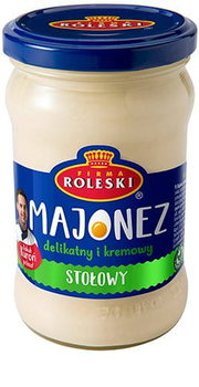 ROLESKI - Majonez Stołowy(Delikatny I Kremowy)  -  280G/285ML - Roleski