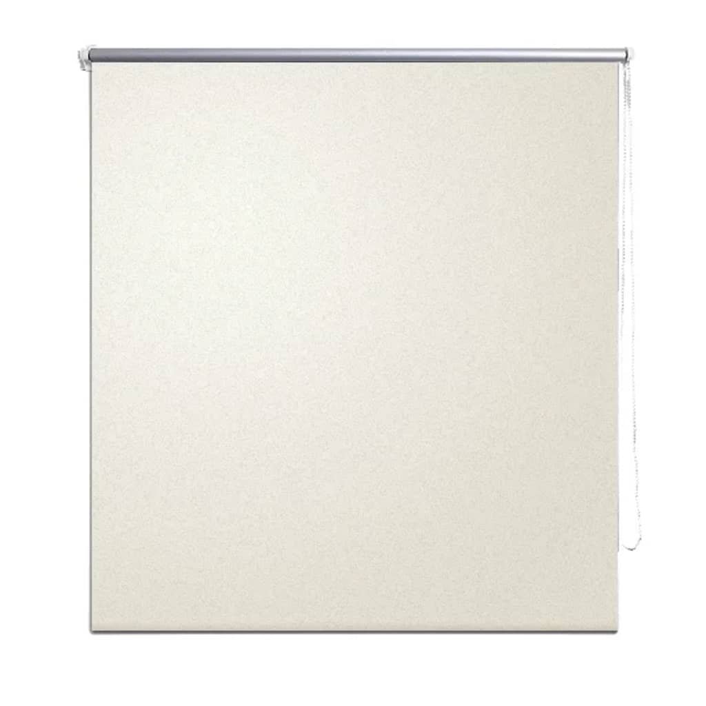 Roleta okienna zaciemniająca ciemna biel 80 x 230 cm