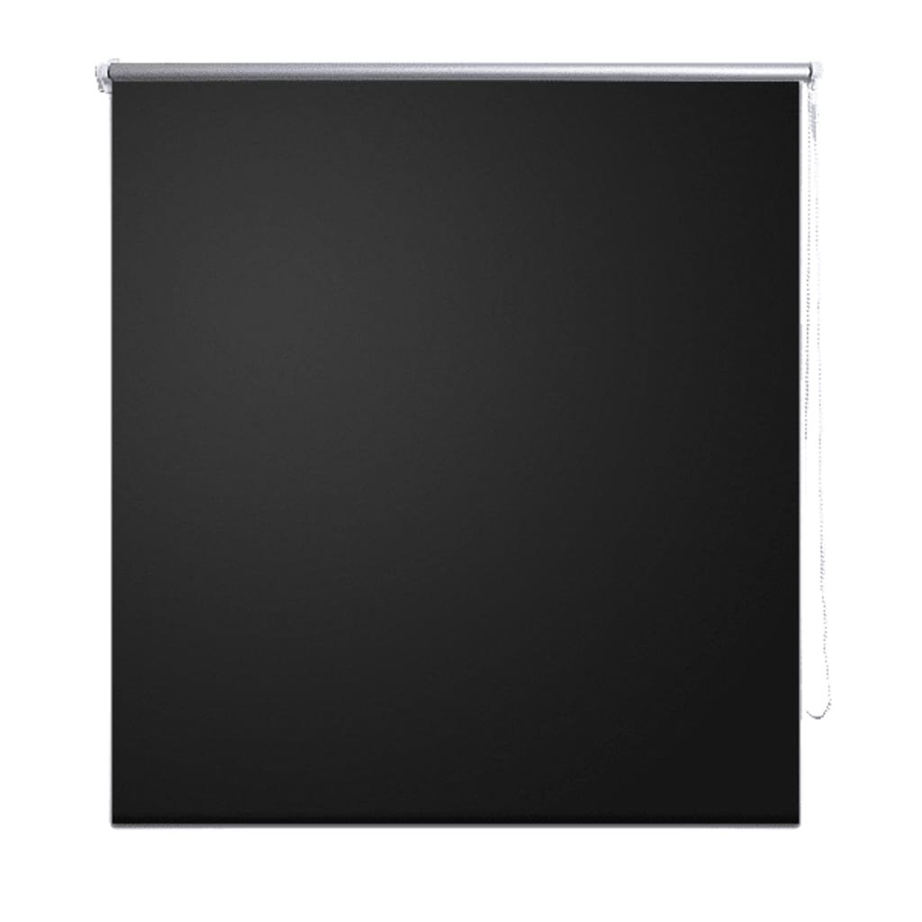 Roleta okienna zaciemniająca czarna 120 x 175 cm