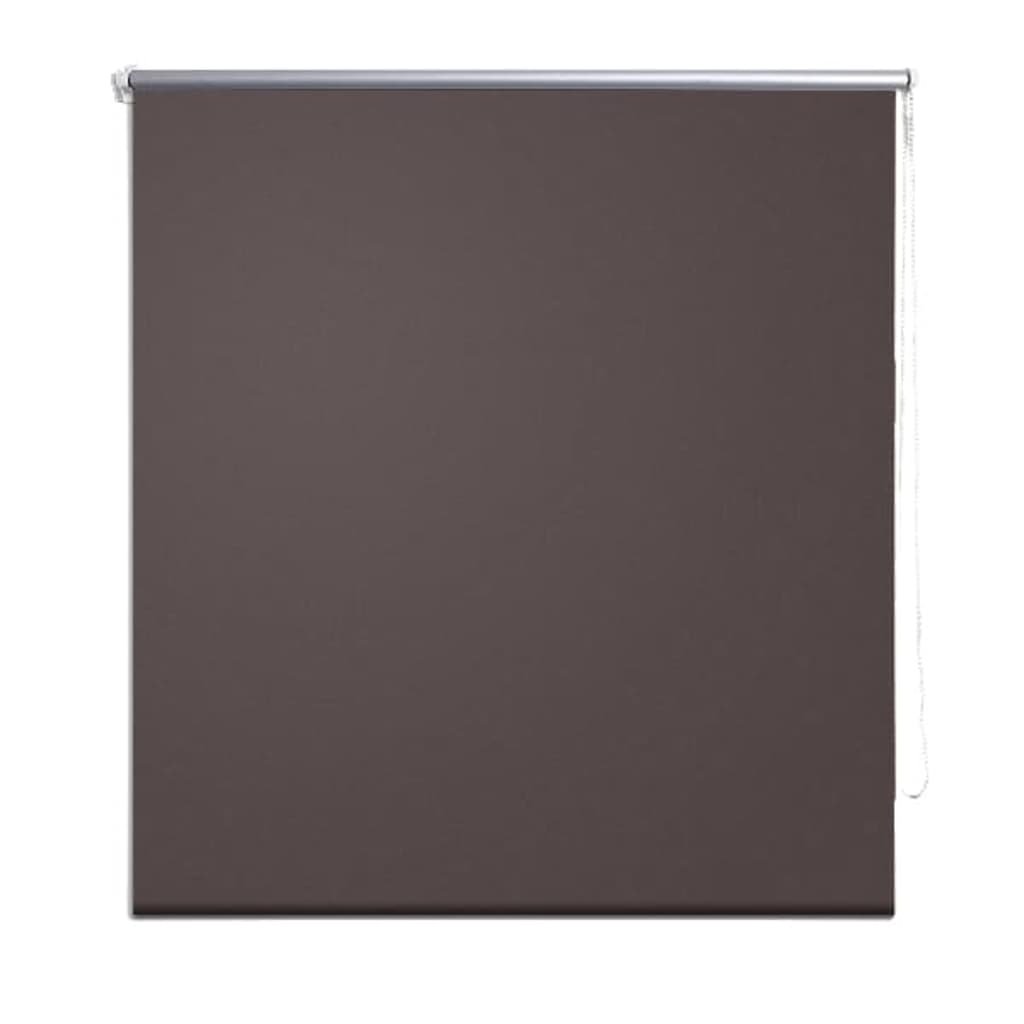 Roleta przeciwsłoneczna 120 x 230 cm kawa