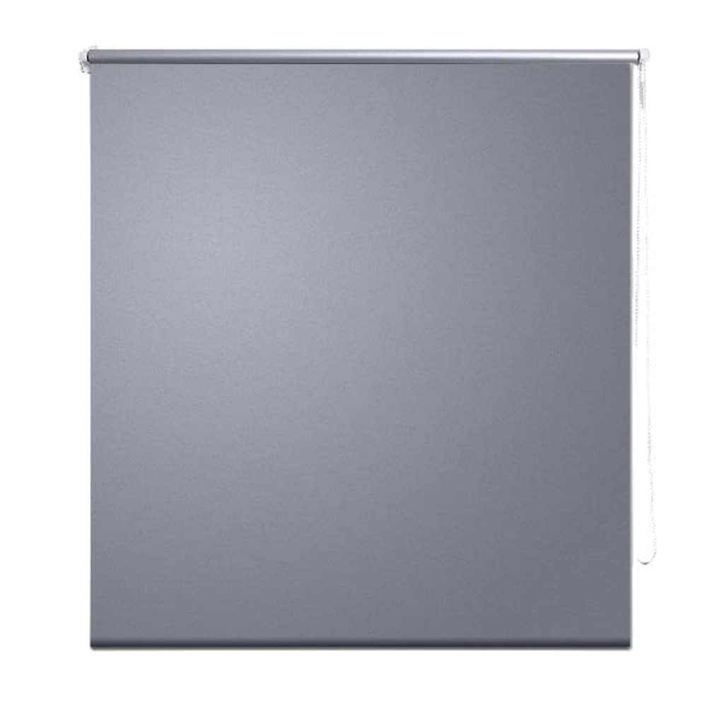 Roleta przeciwsłoneczna 40 x 100 cm Szara-Zdjęcie-0