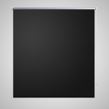 Roleta przeciwsłoneczna 60 x 120 cm Czarna - vidaXL