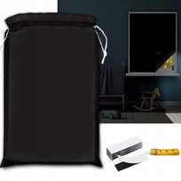 Roleta ZACIEMNIAJĄCA folia do OKIEN na +RZEPY 100x150cm +TORBA PRZYCIEMNIA ITIMPORT