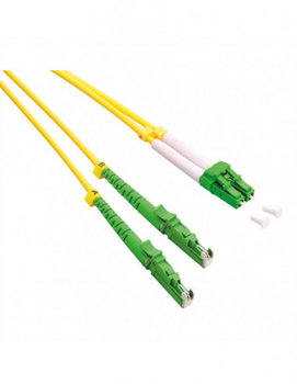 ROLINE FO Jumper Cable Duplex, 9/125µm, OS2, LSH/LC, APC Polish, LSOH, żółty, 2 - Roline