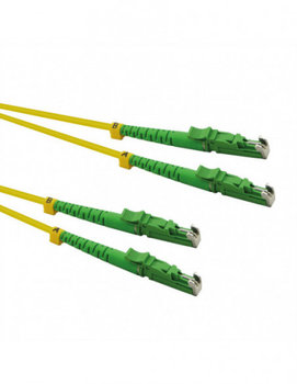 ROLINE FO Jumper Cable Duplex, 9/125µm, OS2, LSH/LSH, APC Polish, LSOH, żółty, - Roline