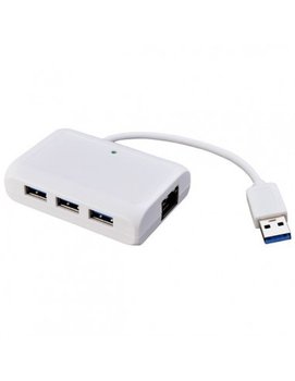 ROLINE Gigabit Adapter USB 3.0  + Hub 3x - Roline