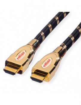 ROLINE GOLD HDMI Ultra HD Cable + Ethernet, M/M, 1,5 m - Roline