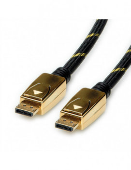 ROLINE GOLD Kabel DisplayPort, v1.4, DP-DP, M/M, 3 m - Roline