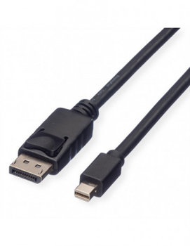 ROLINE GREEN DisplayPort Cable, DP - Mini DP, TPE, M/M, czarny, 1 m - Roline