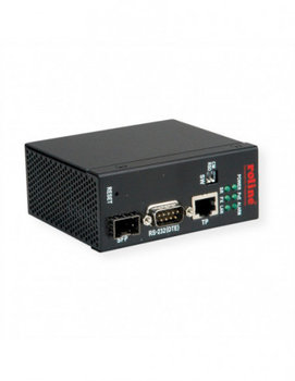 ROLINE Industrial Ethernet to Serial Media Converters (RS-232), 1x SFP - Roline