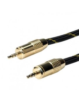 ROLINE Kabel audio GOLD 3.5mm M-M 2.5m - Roline