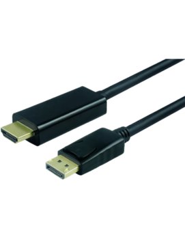 ROLINE Kabel DisplayPort, DP - UHDTV, M/M, czarny, 1m - Roline
