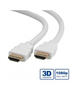 ROLINE Kabel HDMI HighSpeed + Ethernet, M/M, biały, 7.5m - Roline