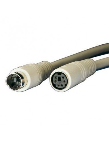 Roline Tastatur-Kabel PS/2 10 Meter | Verlängerungskabel Für PC Tastatur & Maus